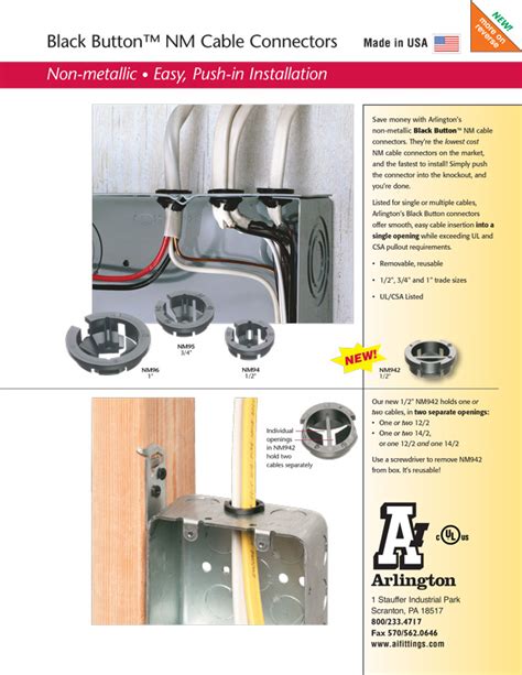 romex metal box connectors|romex clamp size chart.